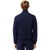Veste Lacoste Sport en coton bleu marine  Offre - Pas cher