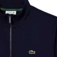 Veste Lacoste Sport en coton bleu marine  Offre - Pas cher