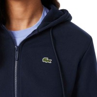 Lacoste Sport Veste en coton bleu marine Femme  Offre - Pas cher
