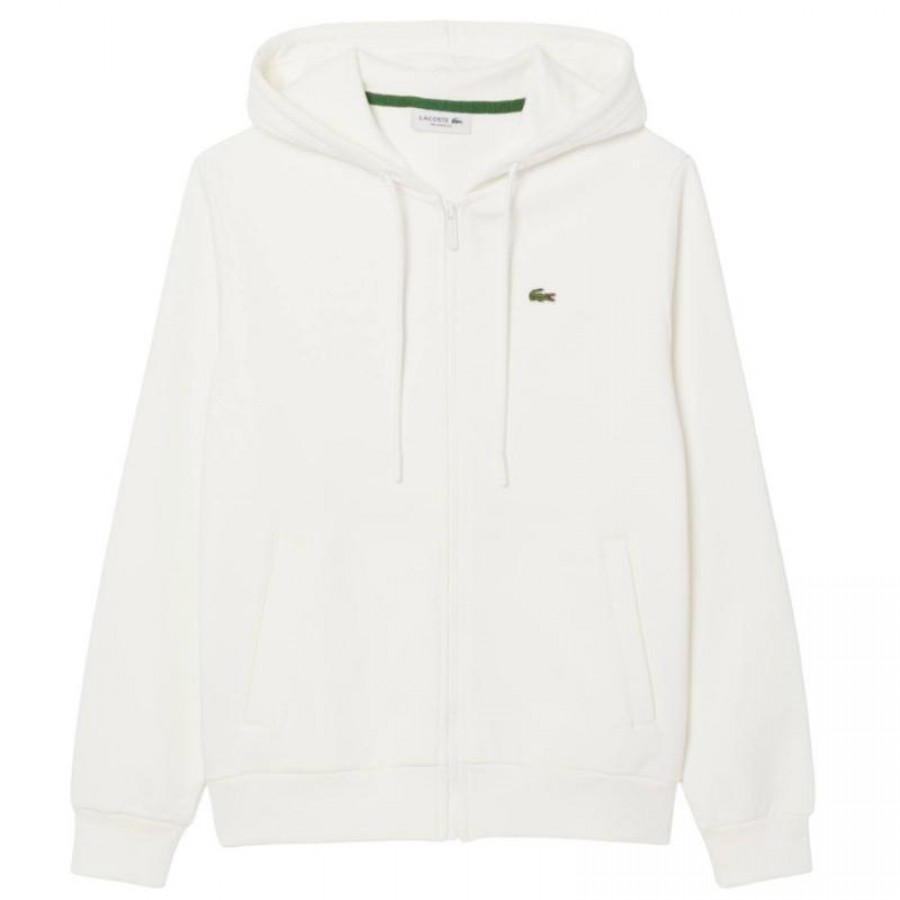 Jaqueta Lacoste Sport Cotton Branca para Mulheres  Oferta + Barato