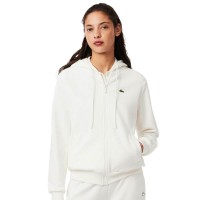 Jaqueta Lacoste Sport Cotton Branca para Mulheres  Oferta + Barato