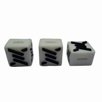 Fecho de Cordão Constritor Branco 3 Unidades  Oferta + Barato
