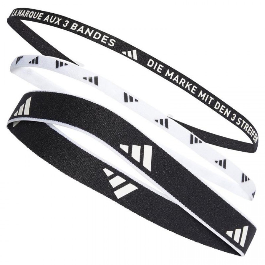 Adidas Black White Tapes 3 Unidades  Oferta + Barato