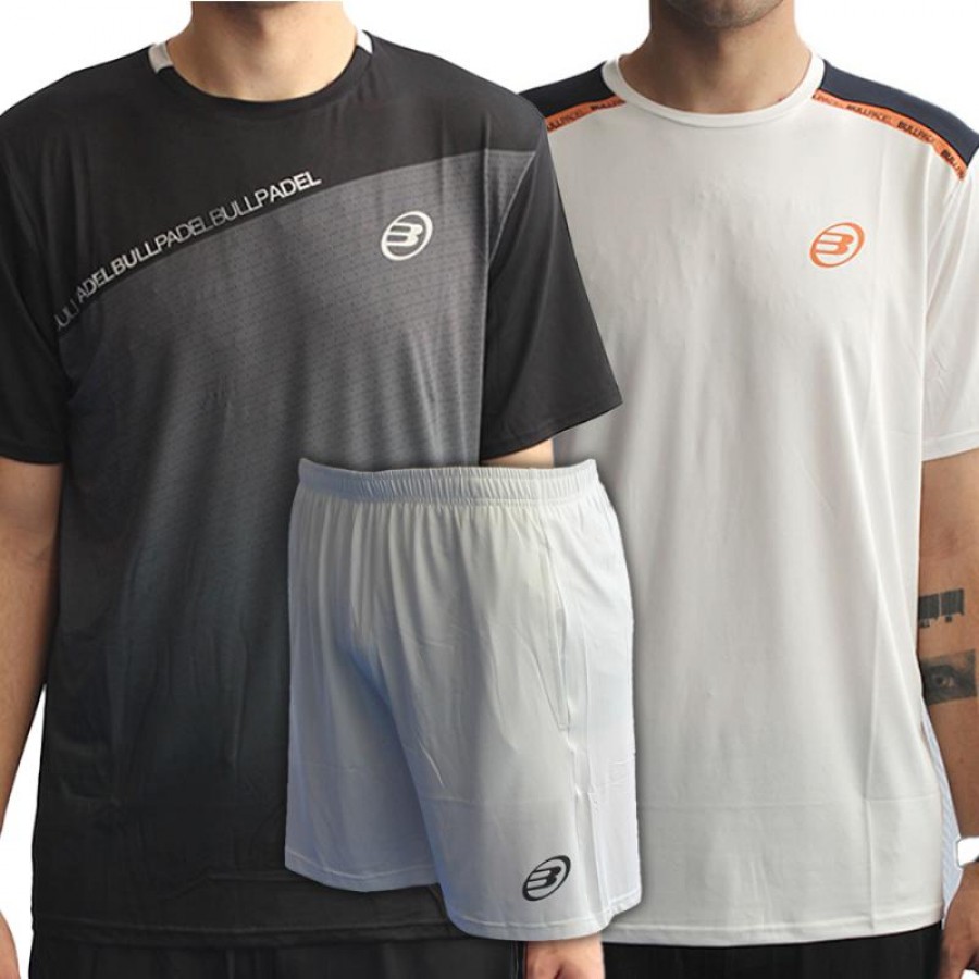 Conjunto Bullpadel Summit Adventure Branco X3