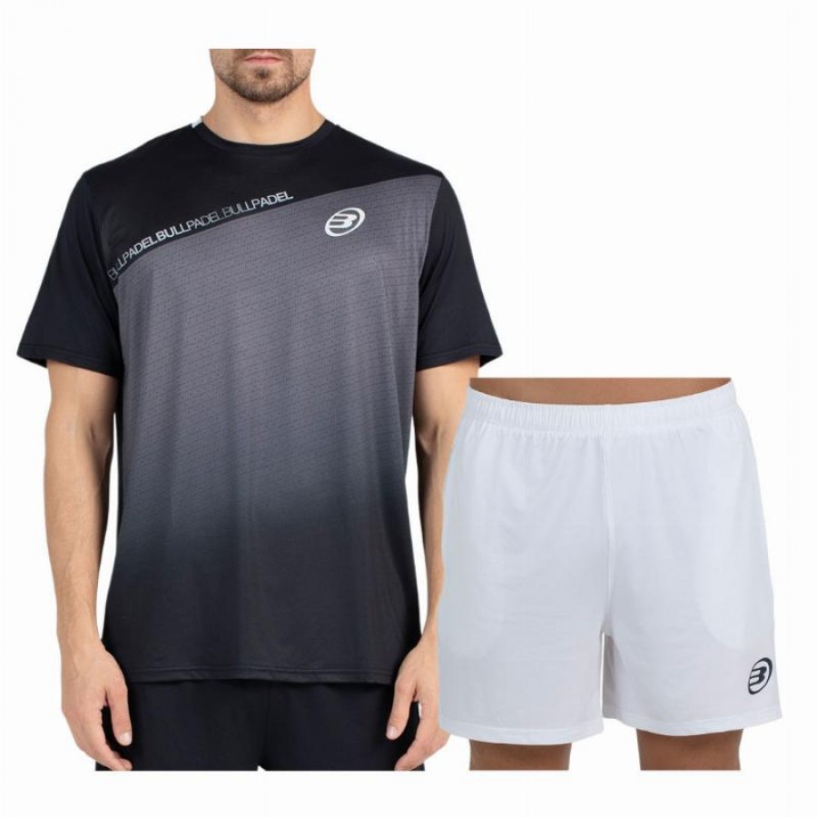 Bullpadel Summit Performance Noir Blanc Set