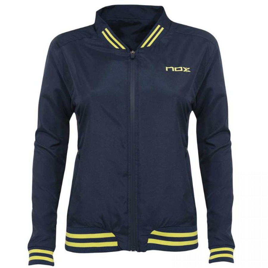 Cortavientos Nox Pro Azul Lima Mujer  Oferta + Barato