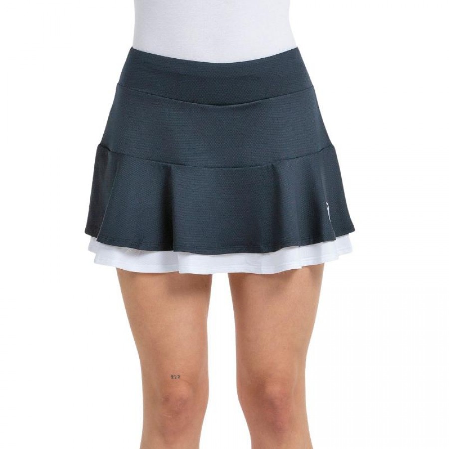 Bullpadel Tejas Navy Blue Skirt  Offer + Cheap