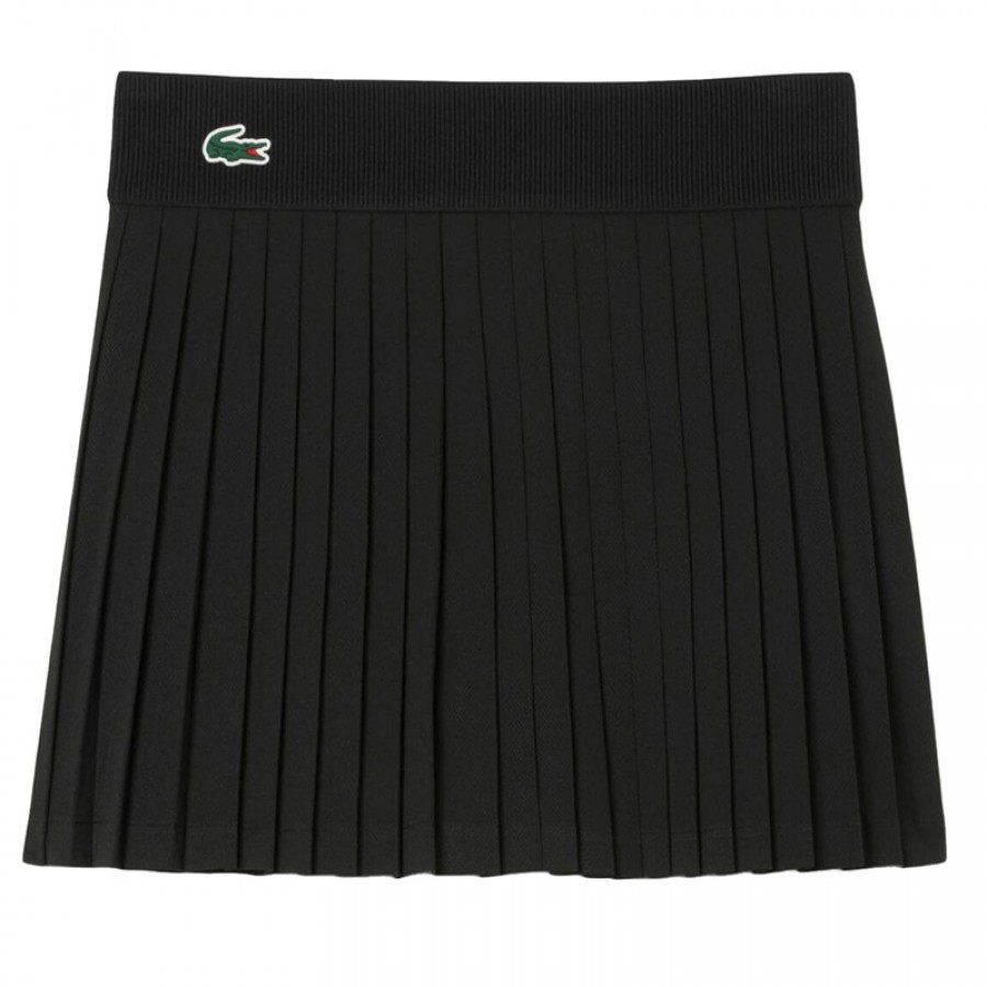 Falda Lacoste Ultra Dry Negro  Offre - Pas cher