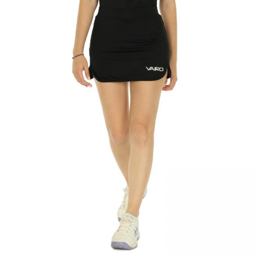 Falda Vairo Columns Negro  Oferta + Barato