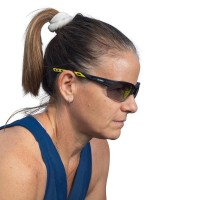 Gafas Addictive Cata Tenorio Javea C9 Negro Amarillo