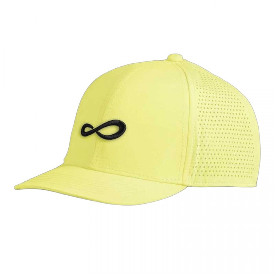 Boné amarelo de ícone infinito  Oferta + Barato