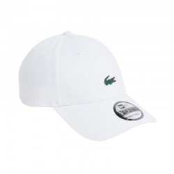 Boné Branco da Nova Era Lacoste