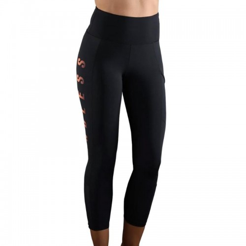 Mallas Endless Lift HW Negro Salmon