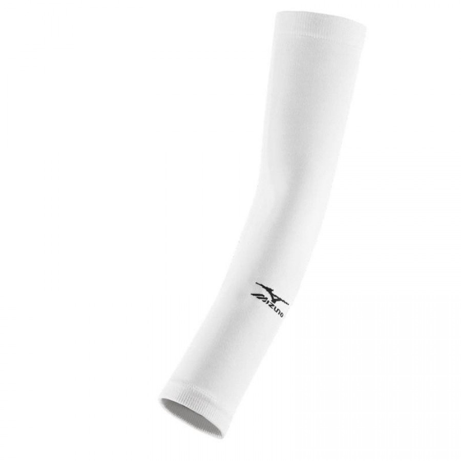 Mizuno White Arm Warmers 2 Units