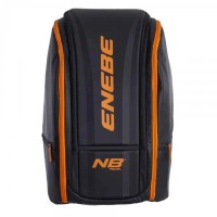 Enebe Mustang Mochila Preta Laranja