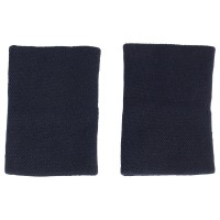 Adidas Dark Blue White Large Wristbands 2 Units