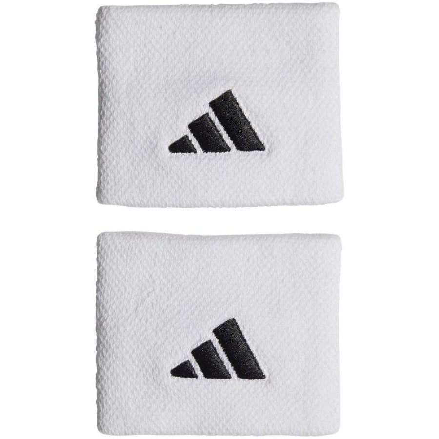 Adidas Wristbands White Black 2 Units  Offer + Cheap