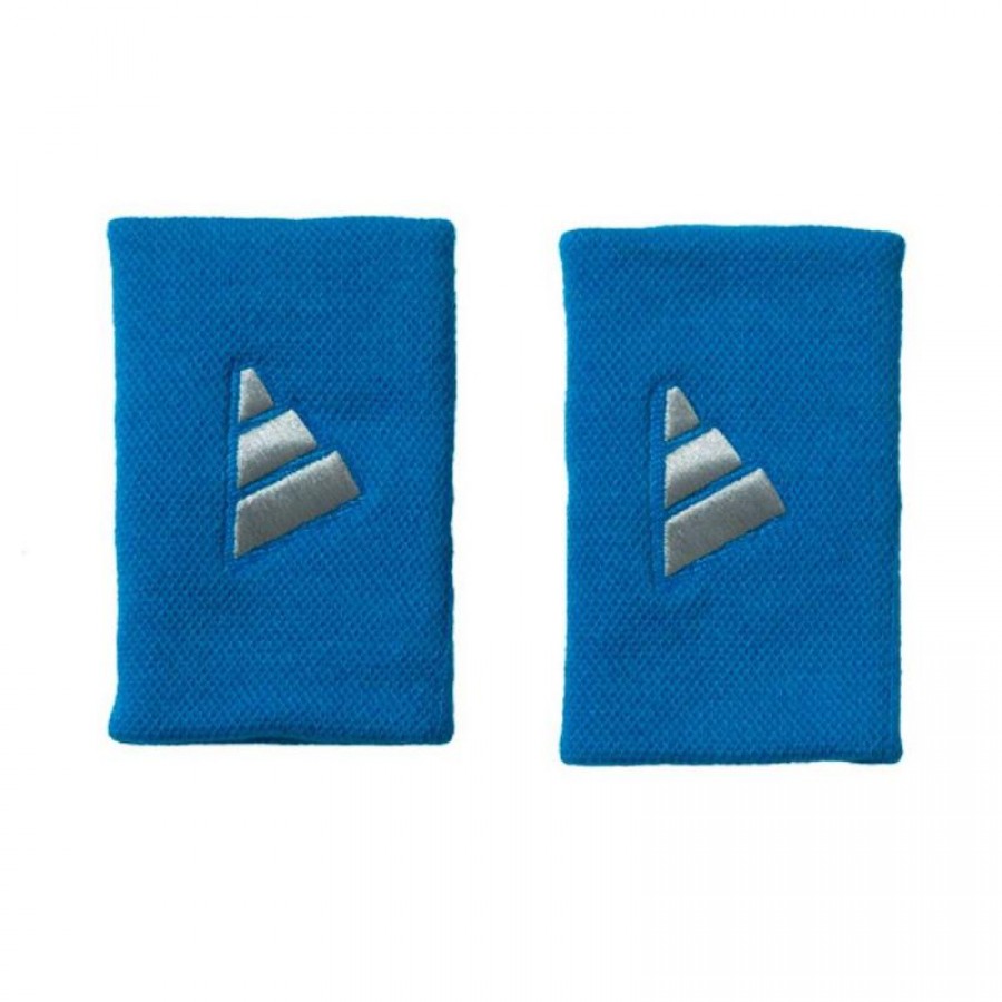 Munequeras Adidas Largas Azul Gris 2 Unidades  Oferta + Barato