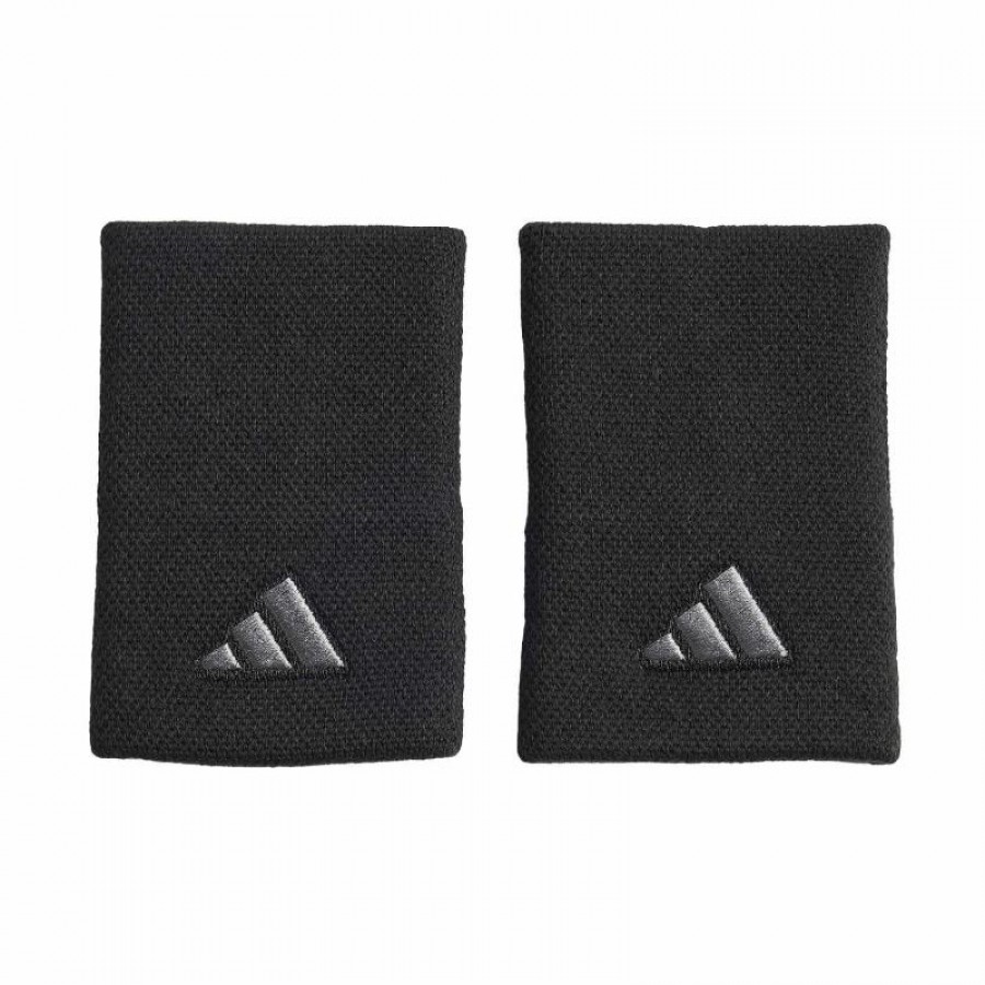 Braccialetti Adidas Long Black Silver 2 Unità