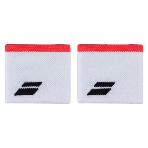 Babolat Short White Red Wristbands 2 Units