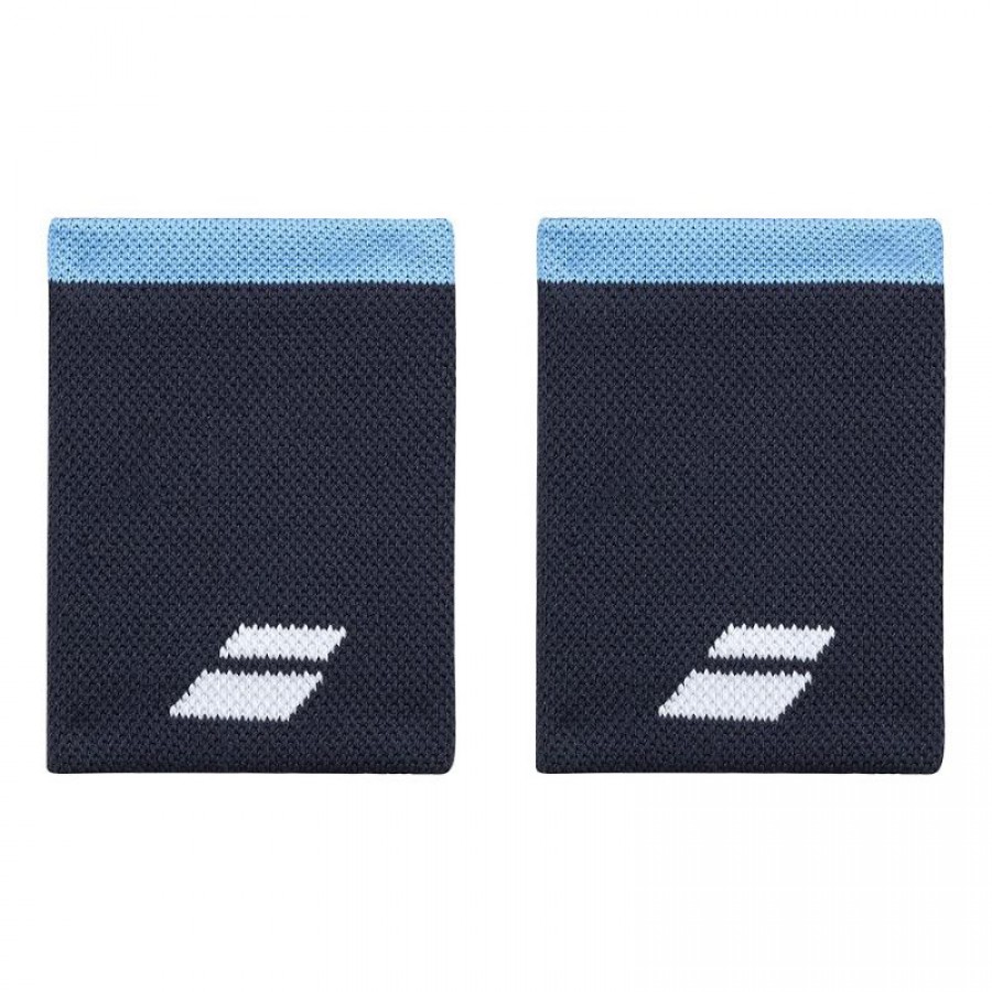 Bracelets Jumbo Bleus Logo Babolat 2 unités
