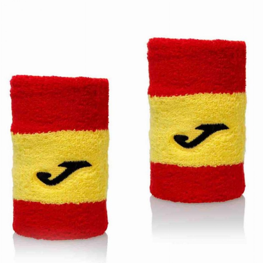 Munequeras Joma Rojo Amarillo 2 Unidades
