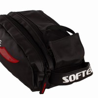 Softee Air Black Red Toiletry Bag