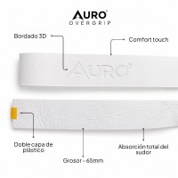 Impugnature Auro White 60 unità