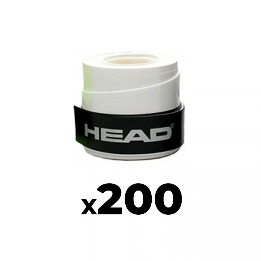 Overgrips Head Xtreme Soft White 200 Units - Barata Oferta Outlet
