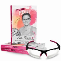 Pack Cata Tenorio Addictive Javea C10 Glasses + English Padel Book