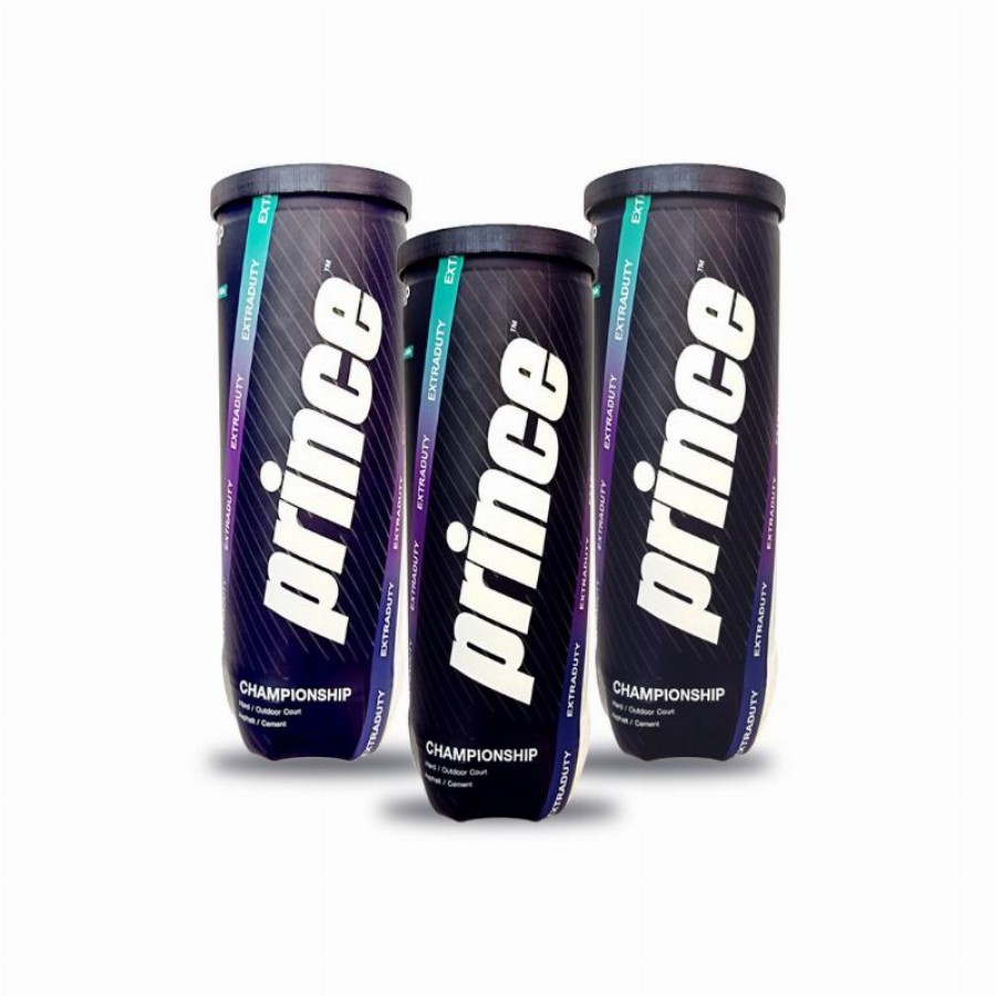 Pack de 3 Botes de Pelotas Prince Championship Extraduty  Oferta + Barato