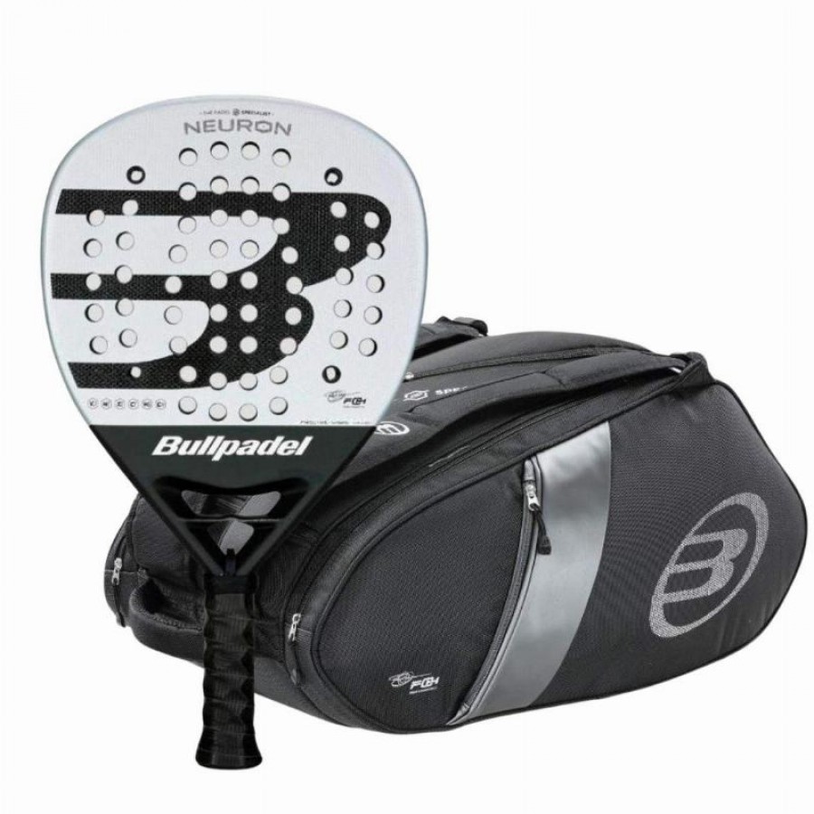 Embale a Raquete Bullpadel Chingotto Neuron 2025 com Sacola de Raquete de Padel