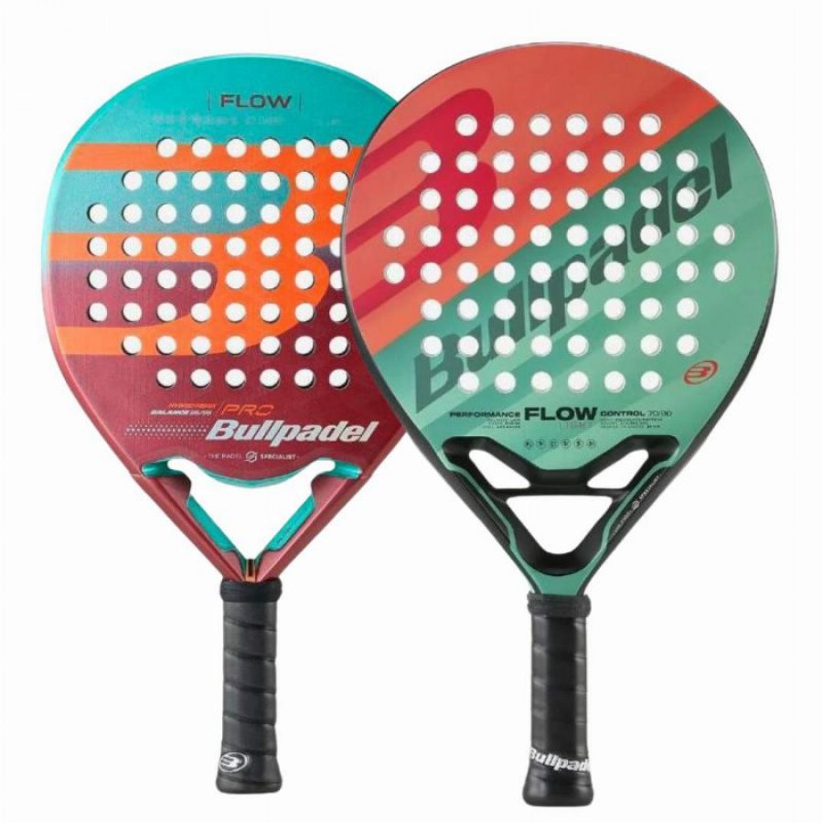 Pack Pala Bullpadel Flow Light 23 y A.Salazar Flow Pro 22  Oferta + Barato