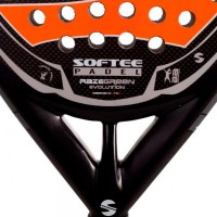 Pala Softee Raze Evolution Naranja Carbono  Oferta + Barato
