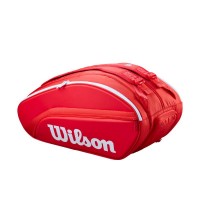 Paletero Wilson Super Tour Rojo Blanco