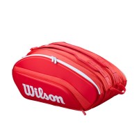 Paletero Wilson Super Tour Rojo Blanco