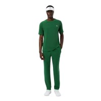 Calça elástica esportiva Lacoste verde