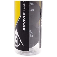 Pelota Squash Dunlop Pro Doble Punto Amarillo 3 Unidades  Oferta + Barato