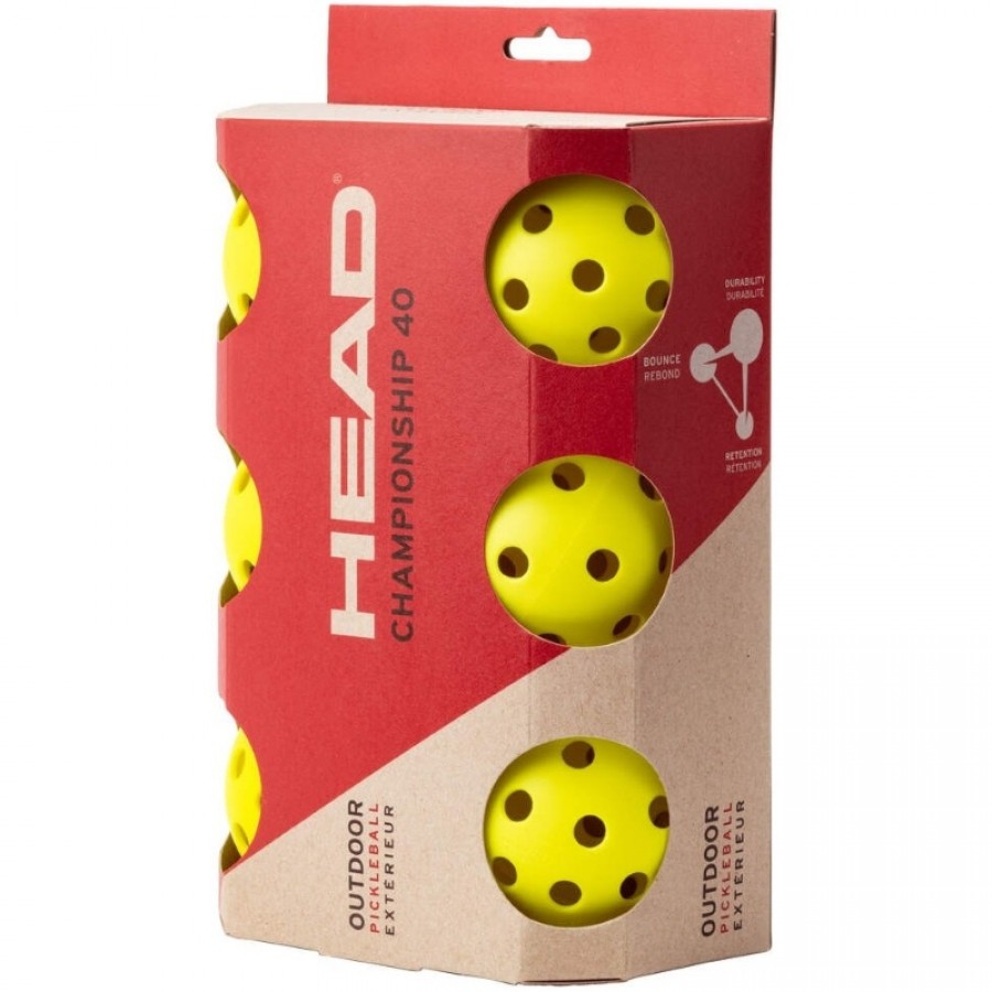 Campeonato de Pickleball de Pelotas 40 ao ar livre 6 unidades  Oferta + Barato