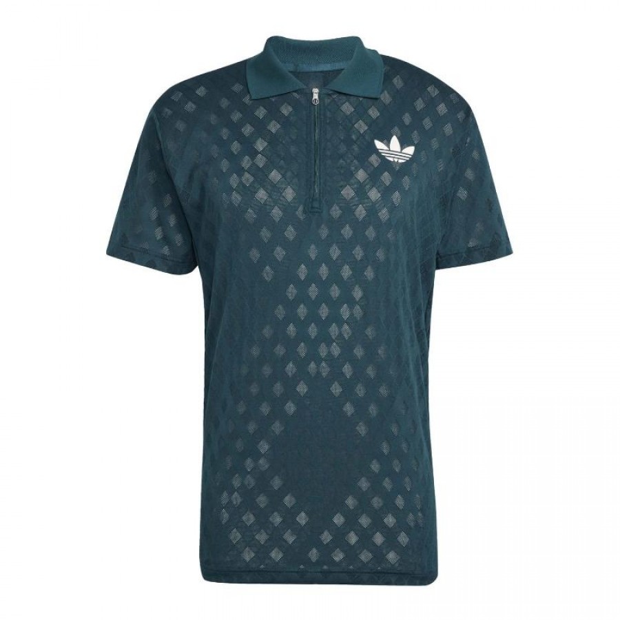 Polo Adidas Originals London Pro Verde Aurora  Offre - Pas cher