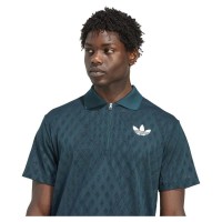 Polo Adidas Originals London Pro Verde Aurora  Offre - Pas cher
