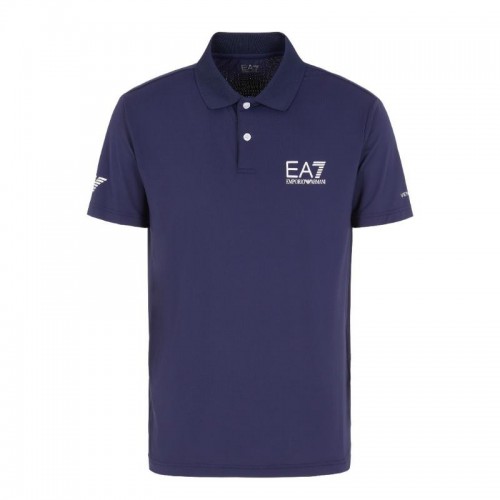 Armani EA7 Ventus 7 Polo bleu marine