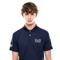 Armani EA7 Ventus 7 Polo bleu marine