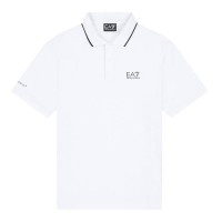 Polo Armani EA7 Ventus 7 Tennis Pro Blanco Régulier