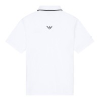 Polo Armani EA7 Ventus 7 Tennis Pro Blanco Régulier