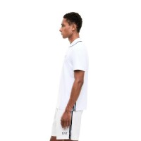 Polo Armani EA7 Ventus 7 Tennis Pro Blanco Régulier
