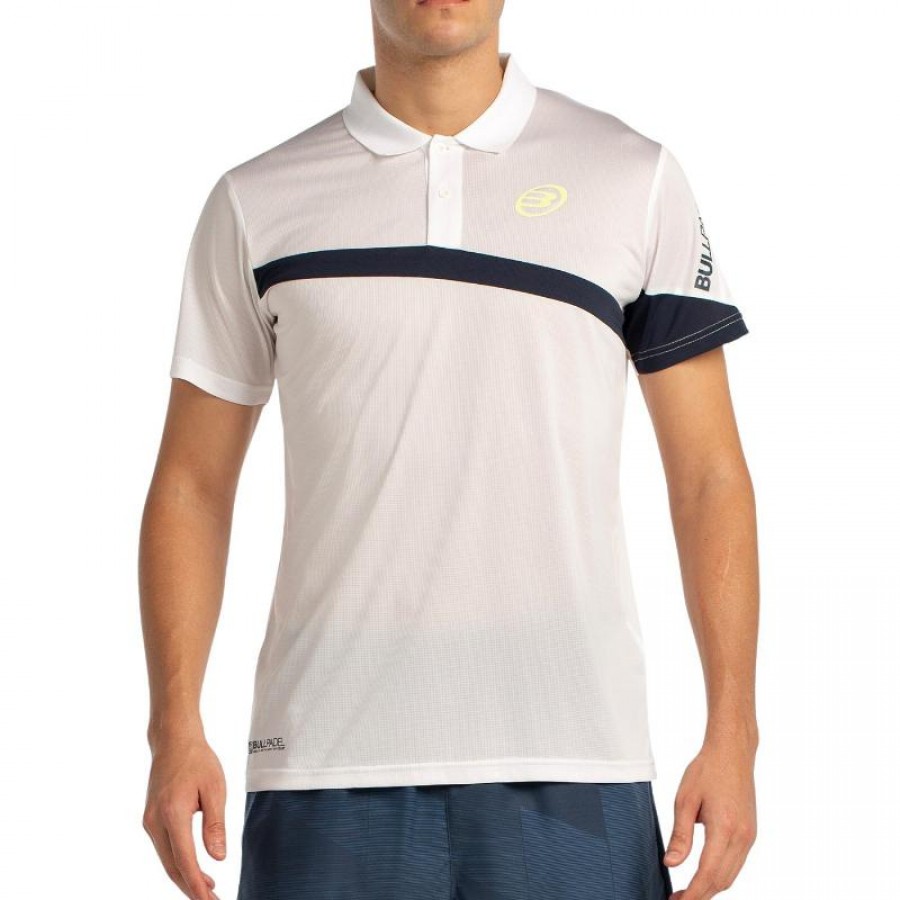 Camisa Polo Bullpadel Shine White  Oferta + Barato