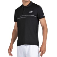 Bullpadel Menkar Camisa Polo Preta  Oferta + Barato