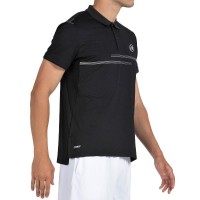 Bullpadel Menkar Camisa Polo Preta  Oferta + Barato