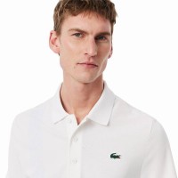 Polo Lacoste Novak Djokovic Ultra Dry Blanco  Offer + Cheap